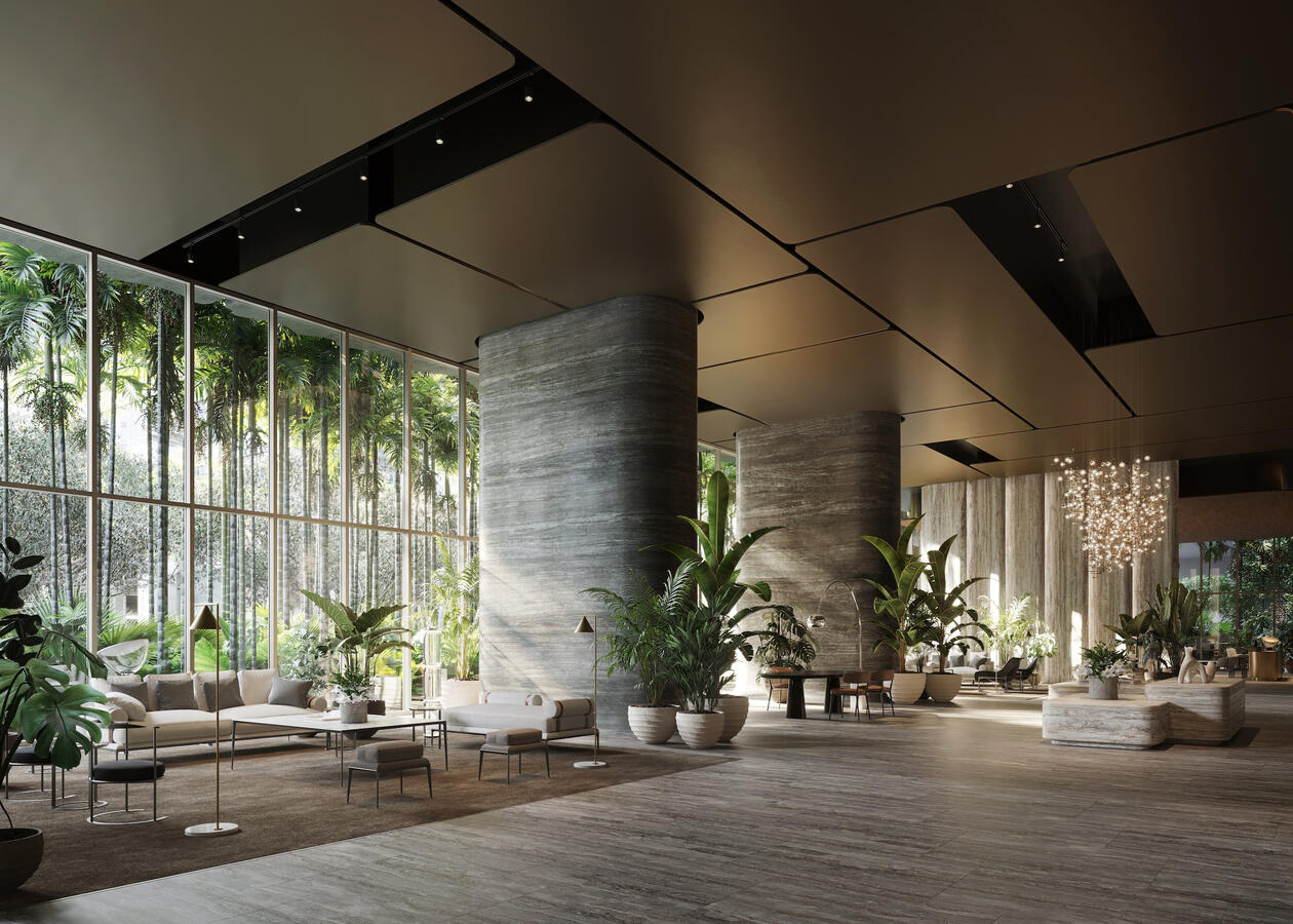Lobby contemporáneo